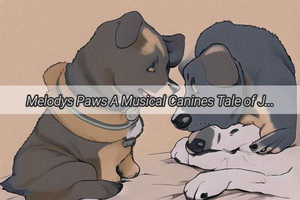 Melodys Paws A Musical Canines Tale of Joyful Harmony